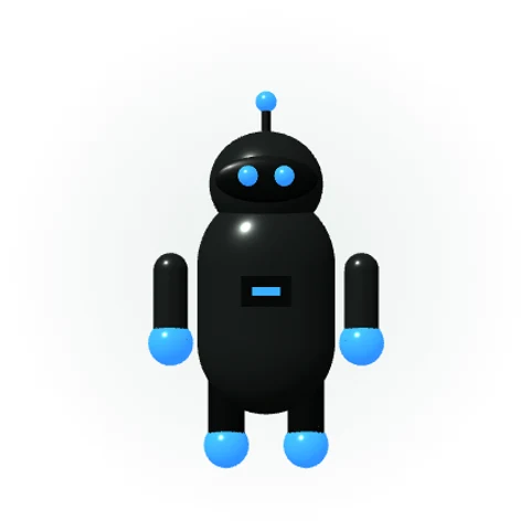 Robot illustration for Angel Berger